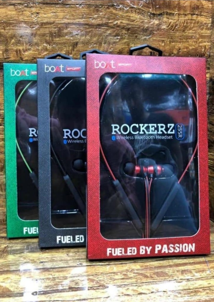 boat rockerz 255r red