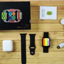 K8 Smart Watch With GPS and Calling Features || Series 6 Smart Watch